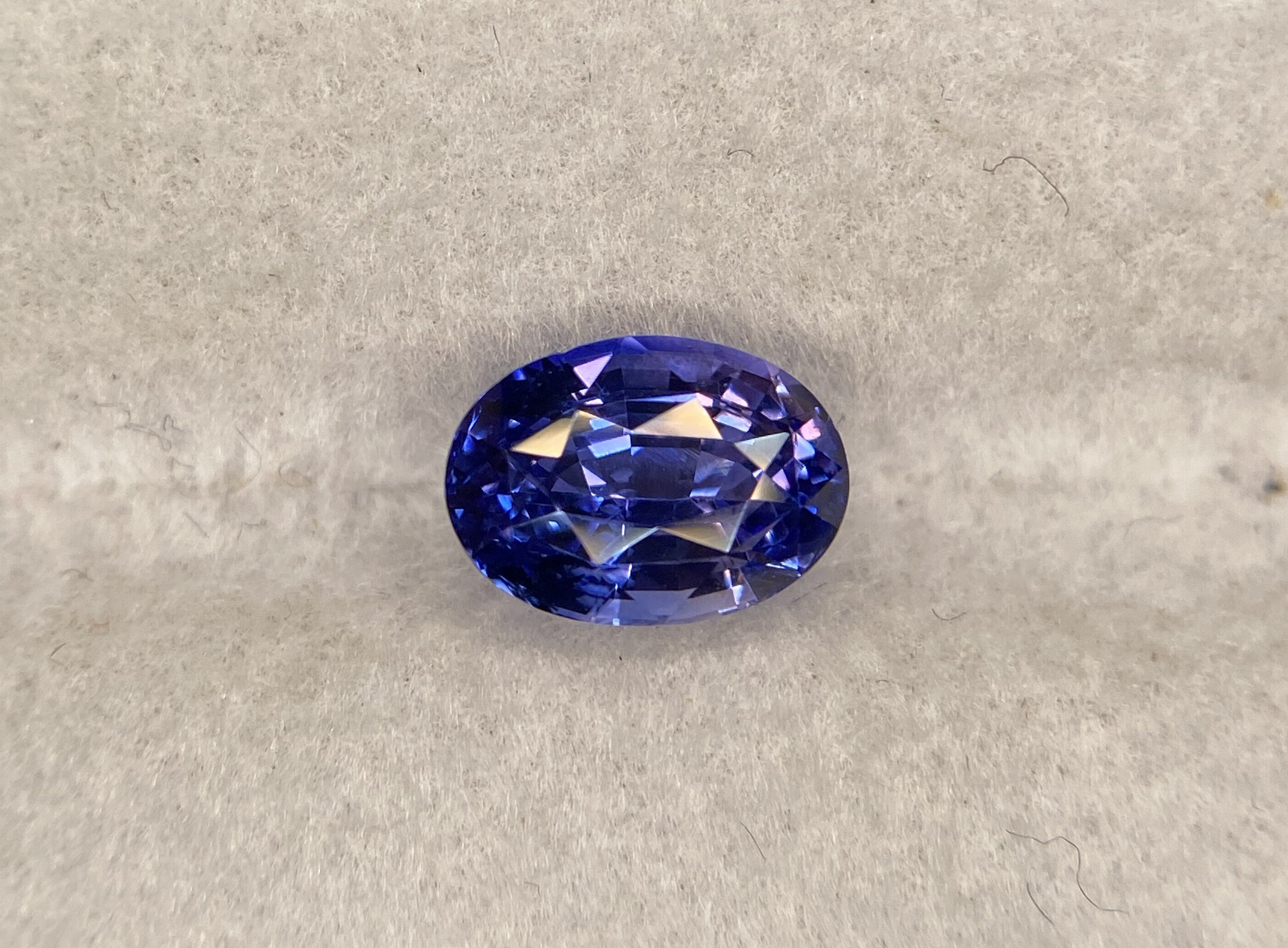 Purplish Blue Sapphire
